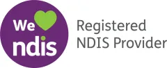 We heart NDIS, Registered NDIS Provider